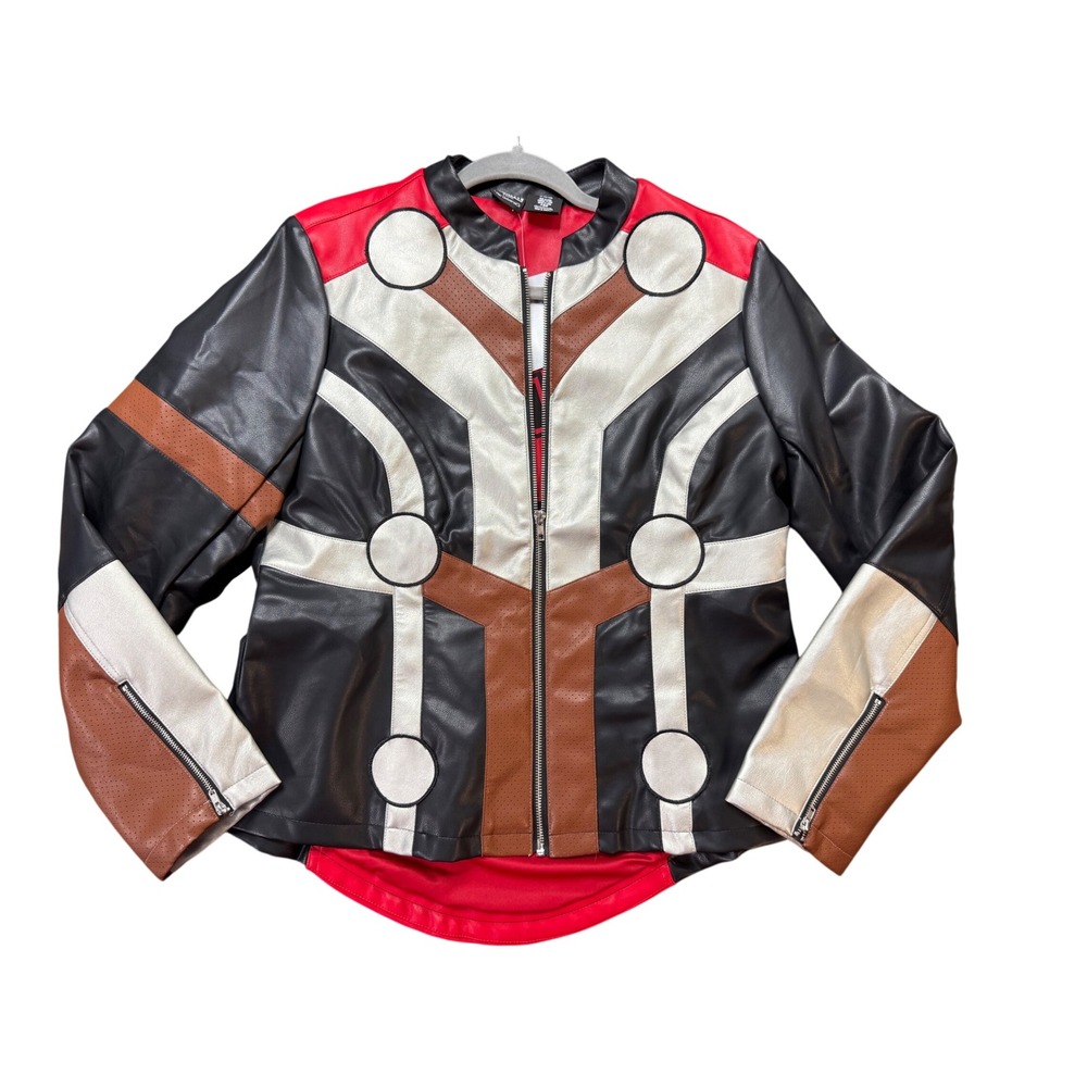 Marvel Her Universe Thor Jacket Women XL Black Red NWT Jane Foster Cosplay